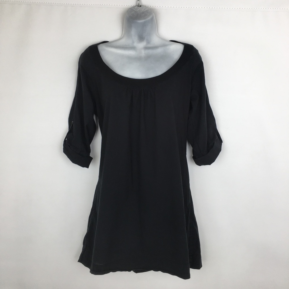 James Perse Black Mini Dress